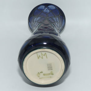 Moorcroft Lattice 364/8 vase | retailer label to base | boxed