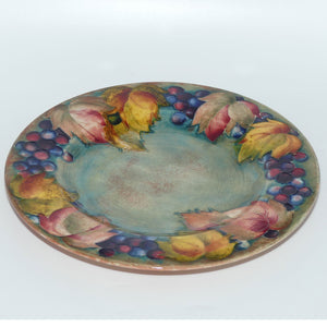 William Moorcroft Leaves and Fruit charger plate | Flambe Tints