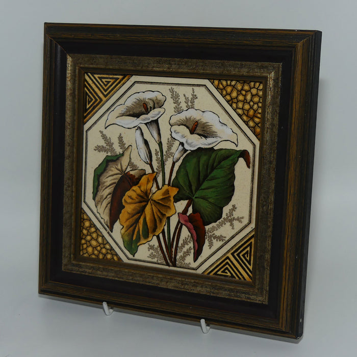 Victorian era Framed Tile | Lily | #1
