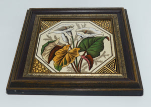 Victorian era Framed Tile | Lily