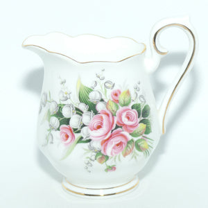Royal Albert Lily of the Valley milk jug | Coffee Size