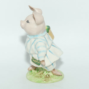 Beswick Beatrix Potter Little Pig Robinson | Striped Dress | BP2a | Original Label 