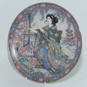 Royal Doulton Flower Maiden plate by Marty Noble | Lotus Blossom Maiden