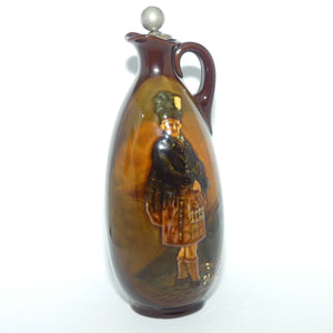 Royal Doulton Kingsware The McNab flask | + stopper | Dewars Whisky