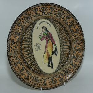 Royal Doulton Old English Saying plate | Joys shared with others are more than enjoyed D3428