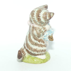 Beswick Beatrix Potter Miss Moppet | Brown Striped Cat | BP10b | boxed