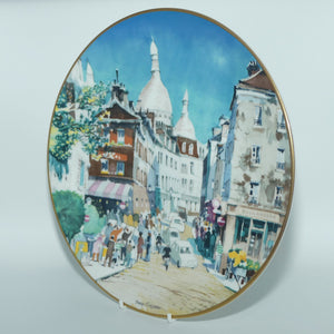 Royal Doulton Dong Kingman plate #4 | Montmartre Paris