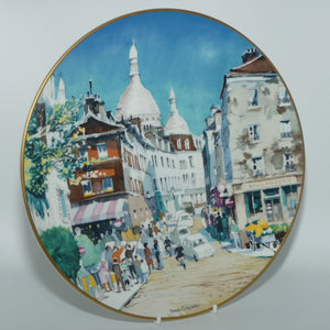 Royal Doulton Dong Kingman plate #4 | Montmartre Paris