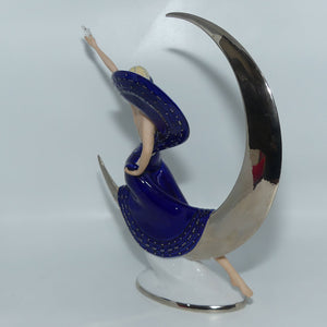 Franklin Mint figurine | Moonlight in Platinum by Victoria Oldham