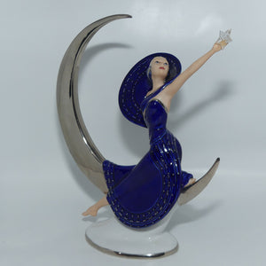 Franklin Mint figurine | Moonlight in Platinum by Victoria Oldham