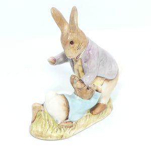 Beswick Beatrix Potter Mr Benjamin Bunny and Peter Rabbit