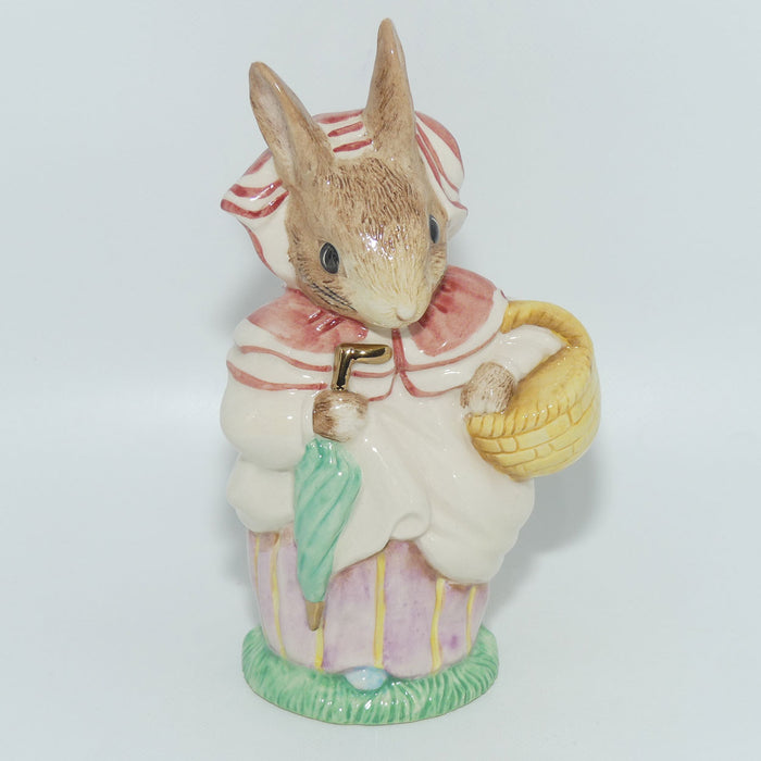 Beswick Beatrix Potter Mrs Rabbit | Large | Gold | BP9c