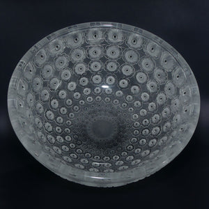 Lalique France Frosted Nemours bowl