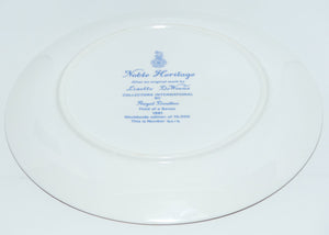Royal Doulton Collectors International plate by Lisette De Winne | Noble Heritage