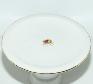 Royal Albert Bone China Old Country Roses footed cake stand | 31cms diameter