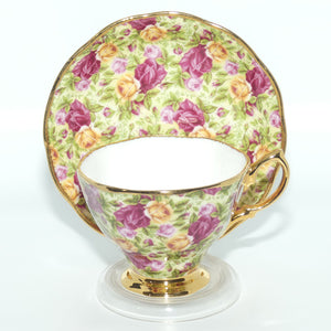 Royal Albert Old Country Roses Chintz Collection tea cup and saucer | Duo