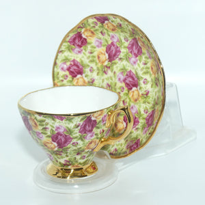 Royal Albert Old Country Roses Chintz Collection tea cup and saucer | Duo