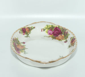 Royal Albert Bone China England Old Country Roses oval tray | small size | early stamp