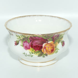Royal Albert Bone China England Old Country Roses sugar bowl | coffee size