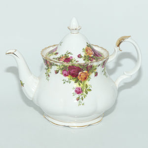 Royal Albert Bone China England Old Country Roses tea pot | 1250ml | early backstamp