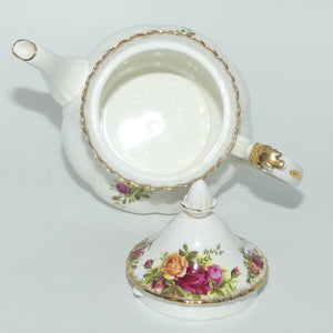 Royal Albert Bone China England Old Country Roses tea pot | 1250ml | early backstamp