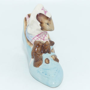 Beswick Beatrix Potter The Old Woman who lived in a Shoe BP3b