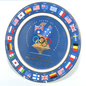 Australia's Olympic History plate | 1896 - 2000 | Celebrating 104 Years of Participation