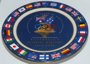 Australia's Olympic History plate | 1896 - 2000 | Celebrating 104 Years of Participation