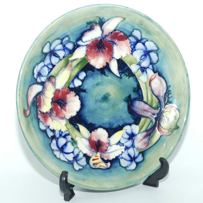 William Moorcroft Orchid 784/12 large plate