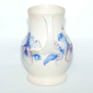 William Moorcroft Orchid salt glaze handled vase