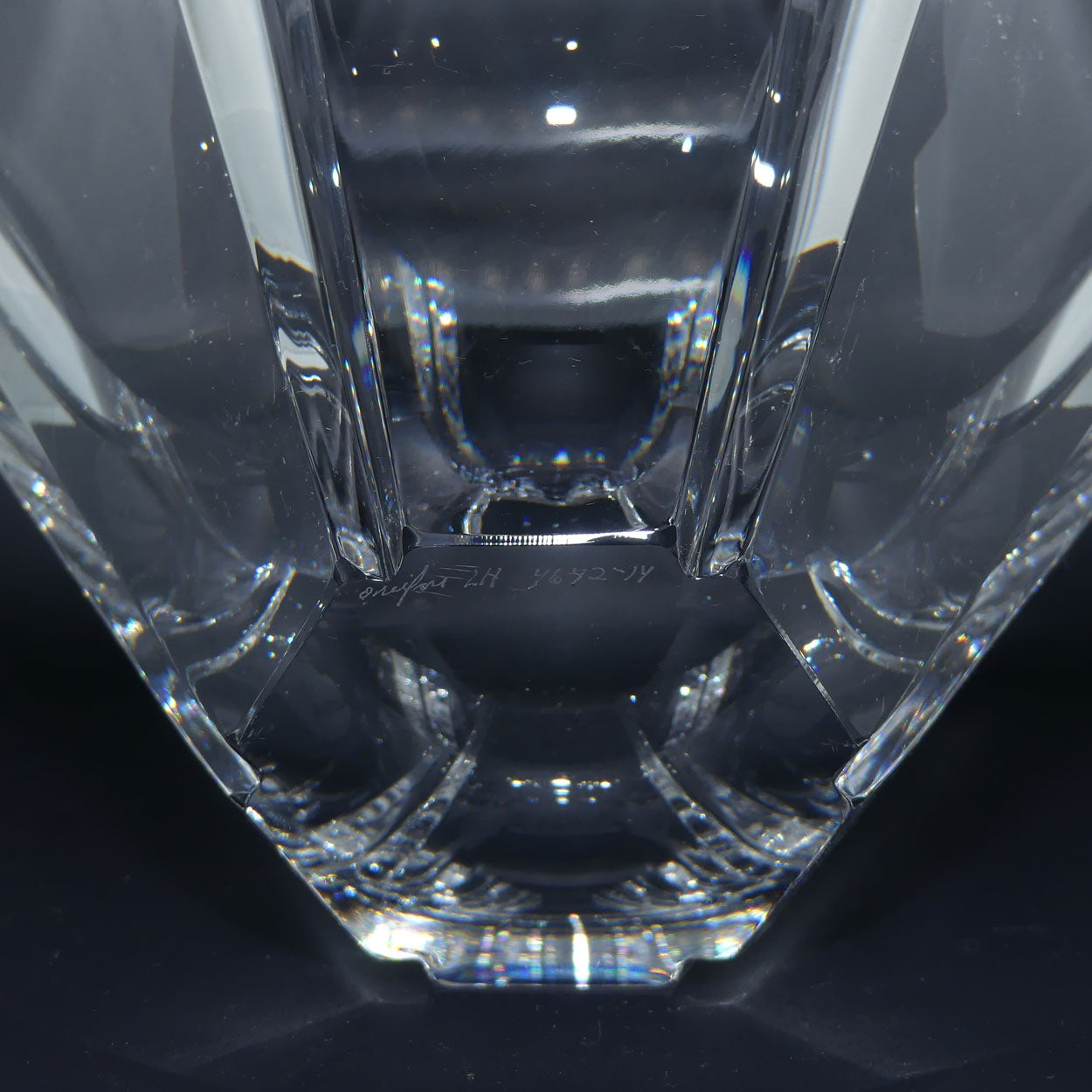 Lars Hellsten ガラスボウル Orrefors Sweden 北欧 アンティーク