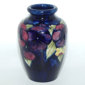 William Moorcroft Pansy 24/8 vase