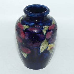 William Moorcroft Pansy 24/8 vase