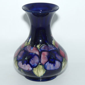 William Moorcroft Pansy M1/8 vase