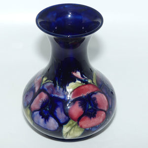 William Moorcroft Pansy M1/8 vase