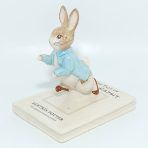 Beswick Beatrix Potter Peter on His Book