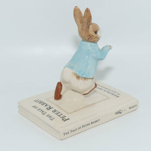 Beswick Beatrix Potter Peter on His Book