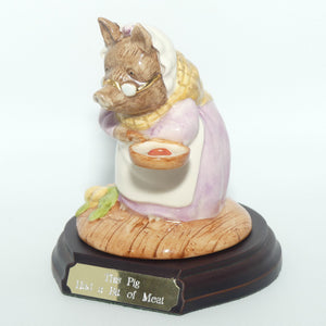 Beswick Beatrix Potter This Pig Had a Bit of Meat | Ltd Ed | BP9d
