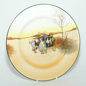 Royal Doulton Coaching Days cabinet plate | 20.2cms