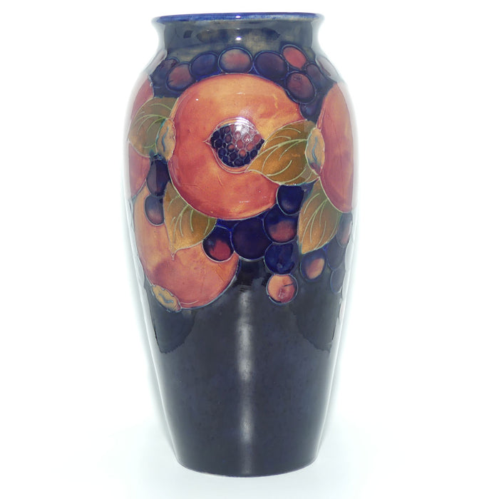 William Moorcroft Pomegranate 393/10 vase (Triple and Open Pomegranate)