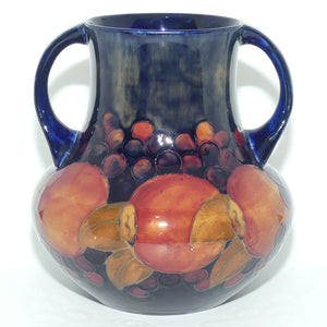 William Moorcroft Pomegranate 5/8 handled vase (Pomegranates all Closed) #2