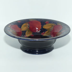 William Moorcroft Pomegranate footed bowl Shape 80
