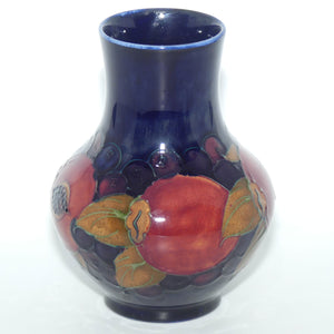 William Moorcroft Pomegranate bulbous shape vase (Open Pomegranate)