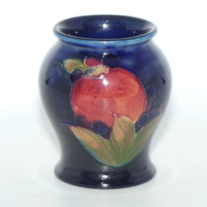 William Moorcroft Pomegranate miniature bulbous vase