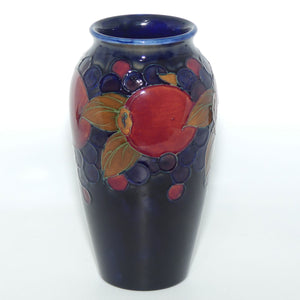 William Moorcroft Pomegranate slender shape vase (Open Pomegranate)