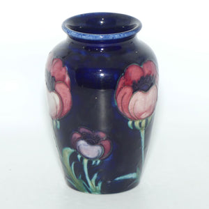 William Moorcroft Poppies miniature vase  #1 (Large Poppies)
