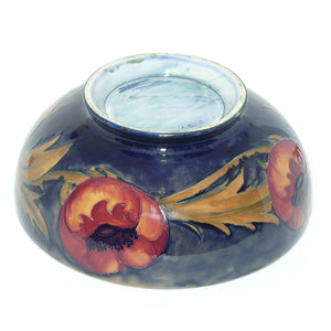 William Moorcroft Poppies fruit bowl (Ochre Poppies) #2
