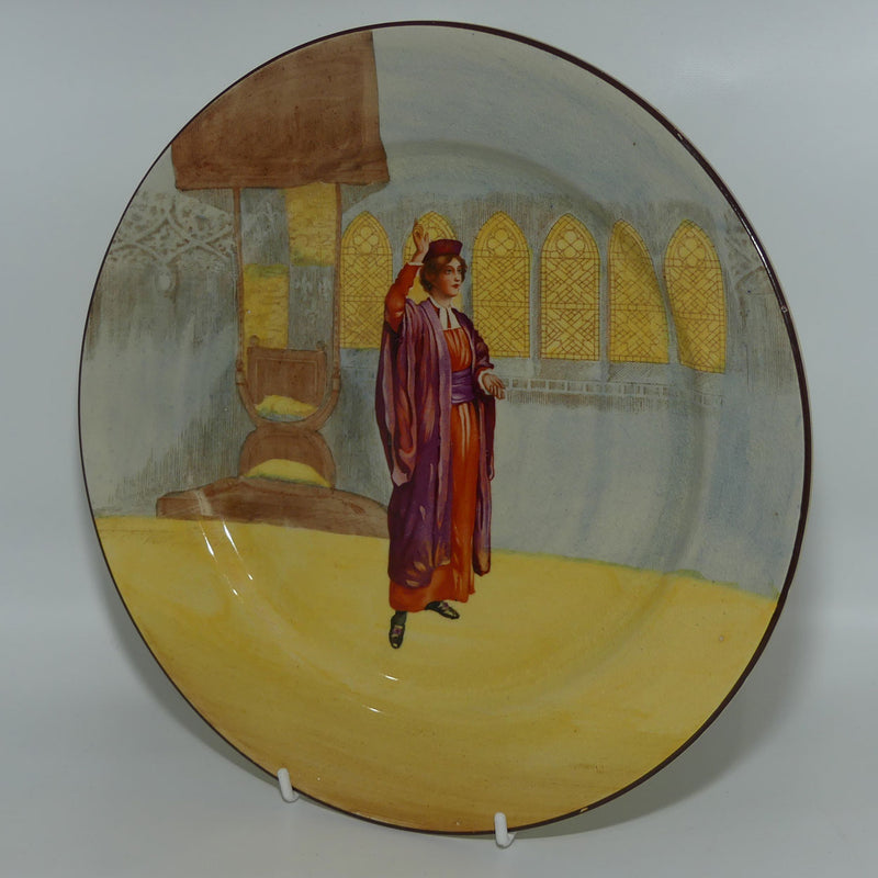 Royal Doulton Series Ware Shakespearean Portia plate D3835 Roundabout Antiques
