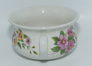 Portmerion Pottery miniature chamber pot | Floral decor