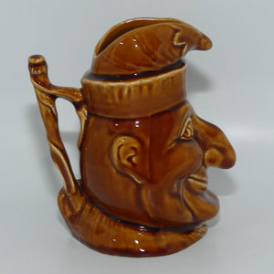 Falcon Ware England Punch | Mr Punch Holbein glaze character jug